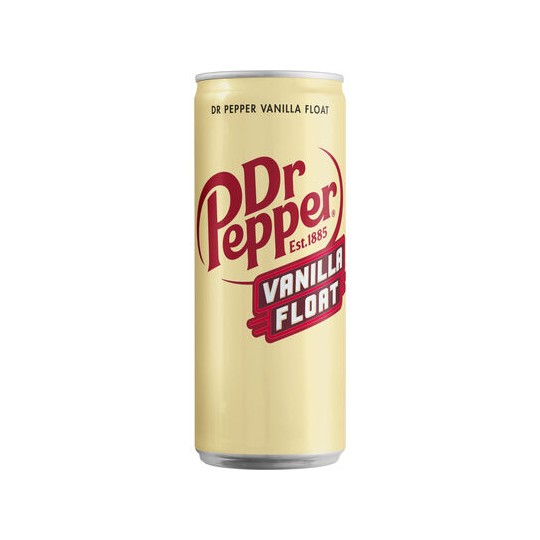 DR PEPPER VANILLE SLEEK CANS 33CL