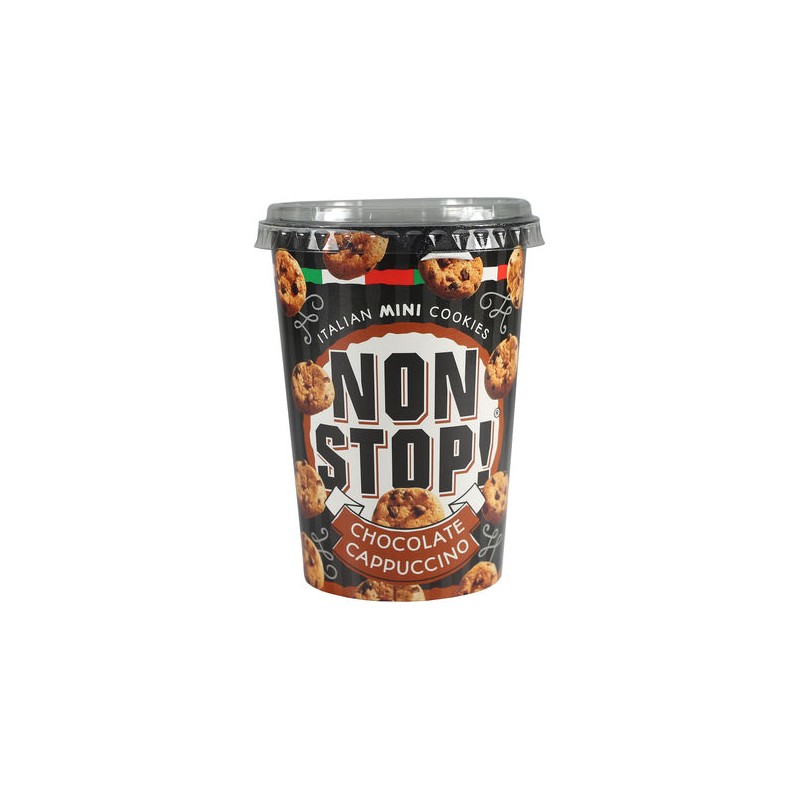 NON STOP COOKIES CHOCOLAT CAPPUCINO 125GR