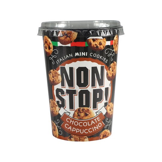 NON STOP COOKIES CHOCOLAT CAPPUCINO 125GR