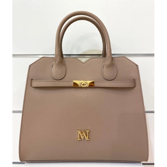 Sac à mains "Lucille XL"Taupe Mondieux Madame