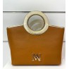 Sac à mains "Babila"Camel/taupe  Mondieux Madame