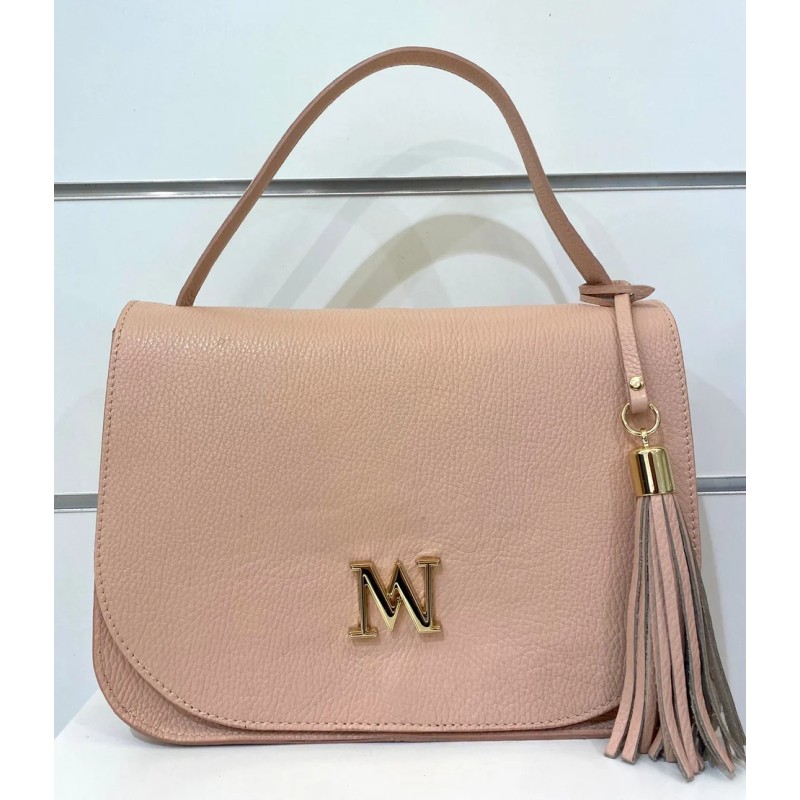 Sac à mains "Byblos"rose poudré Mondieux Madame