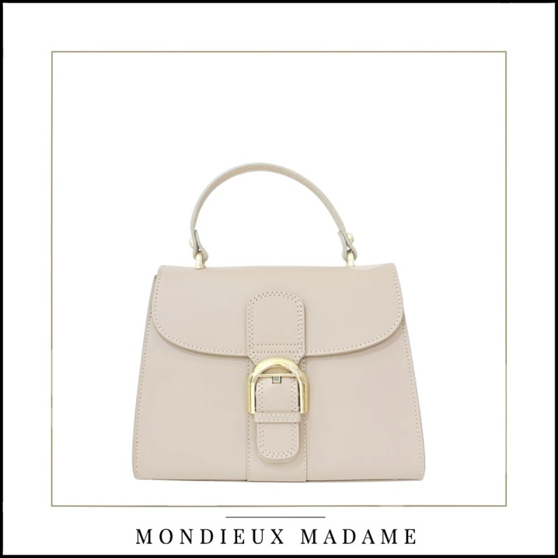 Sac à mains "Deley"écru Mondieux Madame
