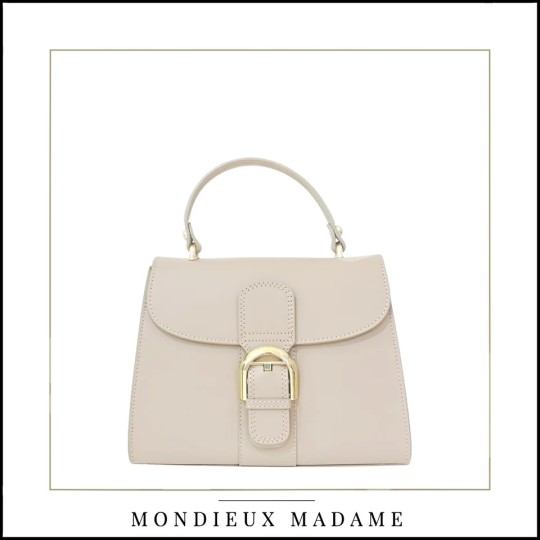 Sac à mains "Deley"écru Mondieux Madame