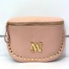 Sac à mains "Valentina Studs"rose poudré Mondieux Madame
