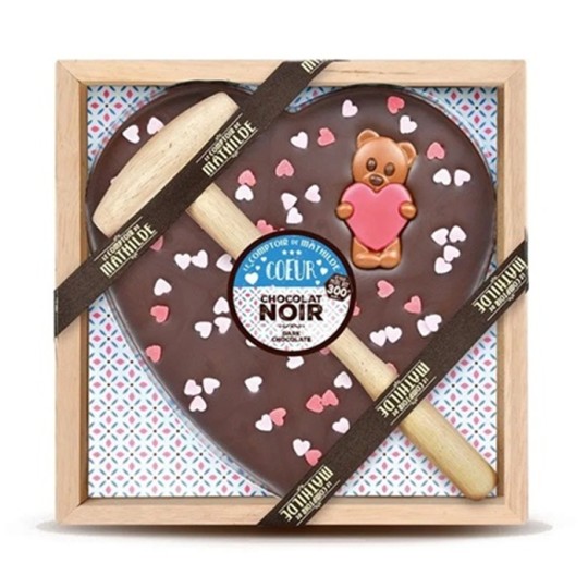 Coeur A Casser Chocolat Noir 300G-Love collection