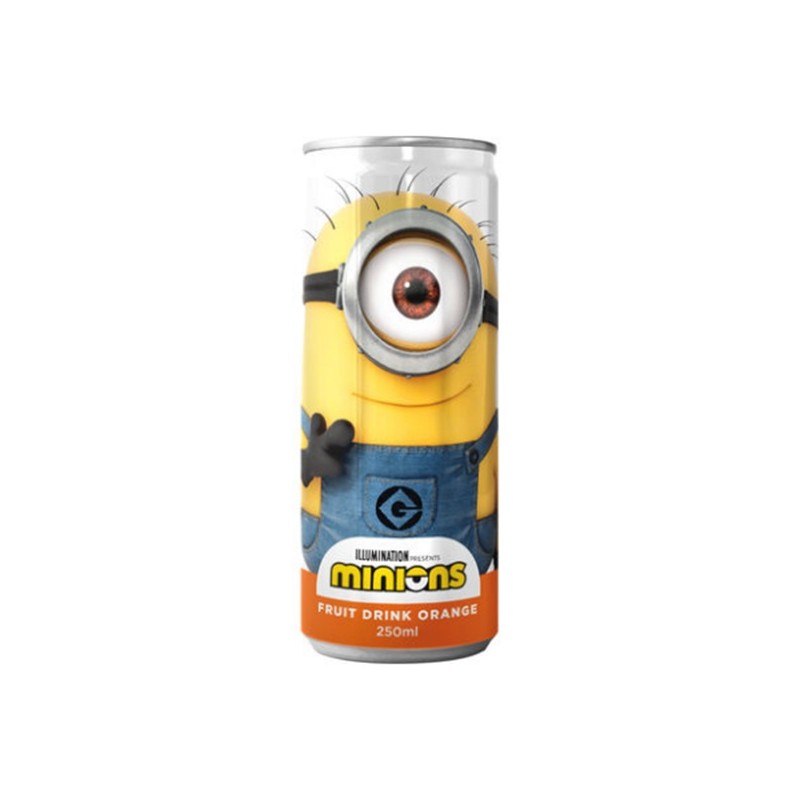 MINIONS FRUIT DRINK ORANGE 25CL