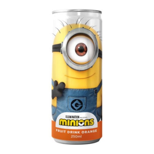 MINIONS FRUIT DRINK ORANGE 25CL