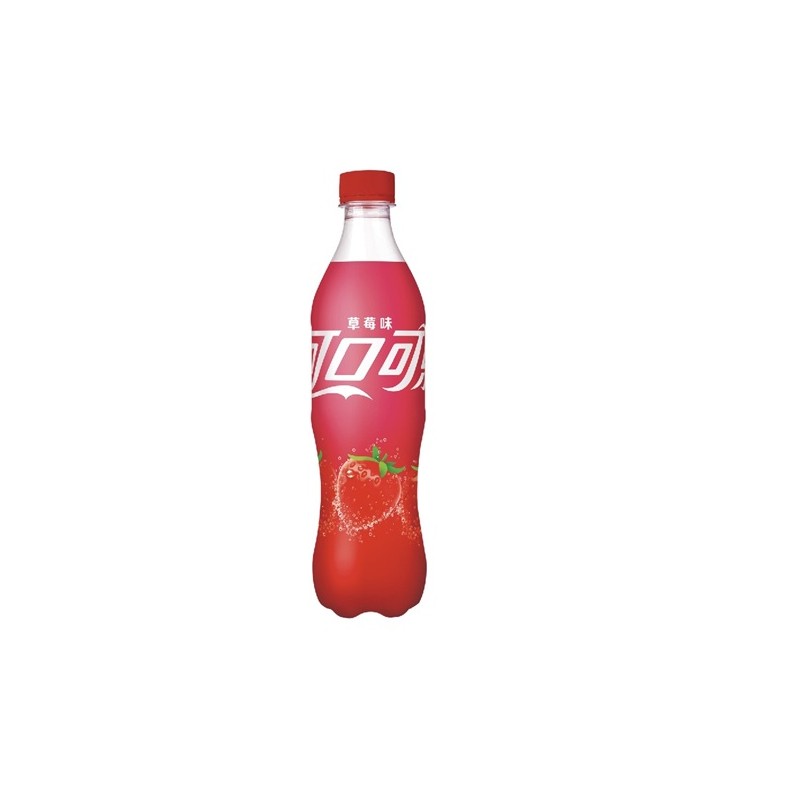 Coca Cola Strawberry Bottle 500ml