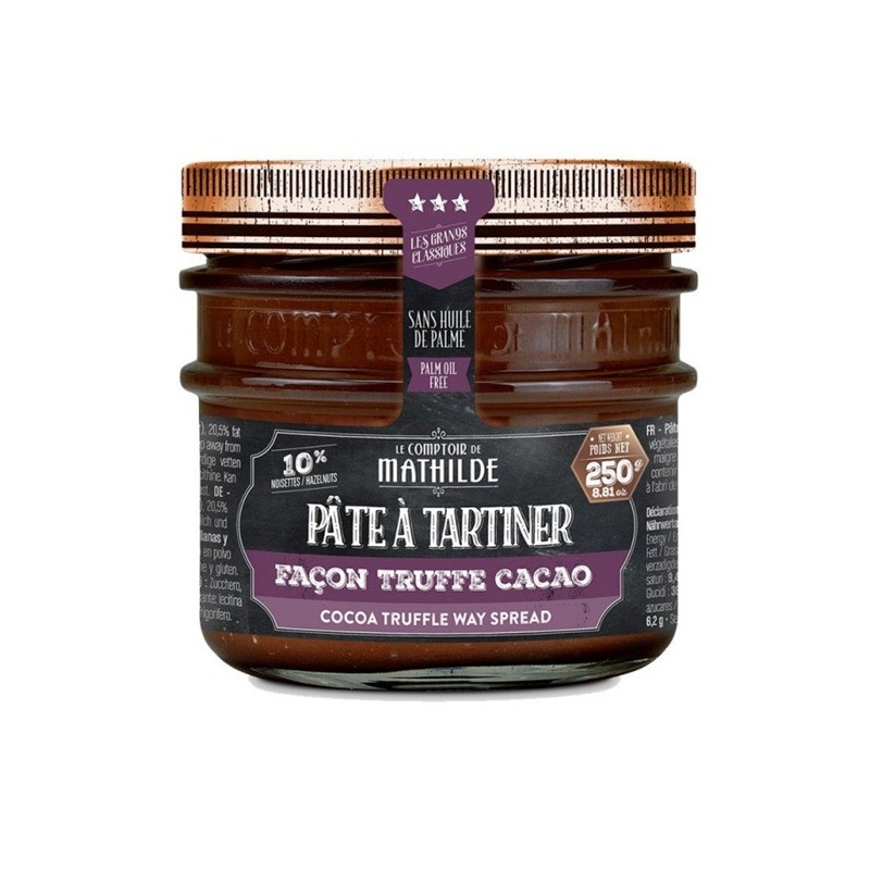 Pâte à tartiner Façon Truffe Cacao 250G