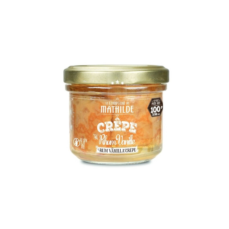 Crepes Rhum Vanille 100G