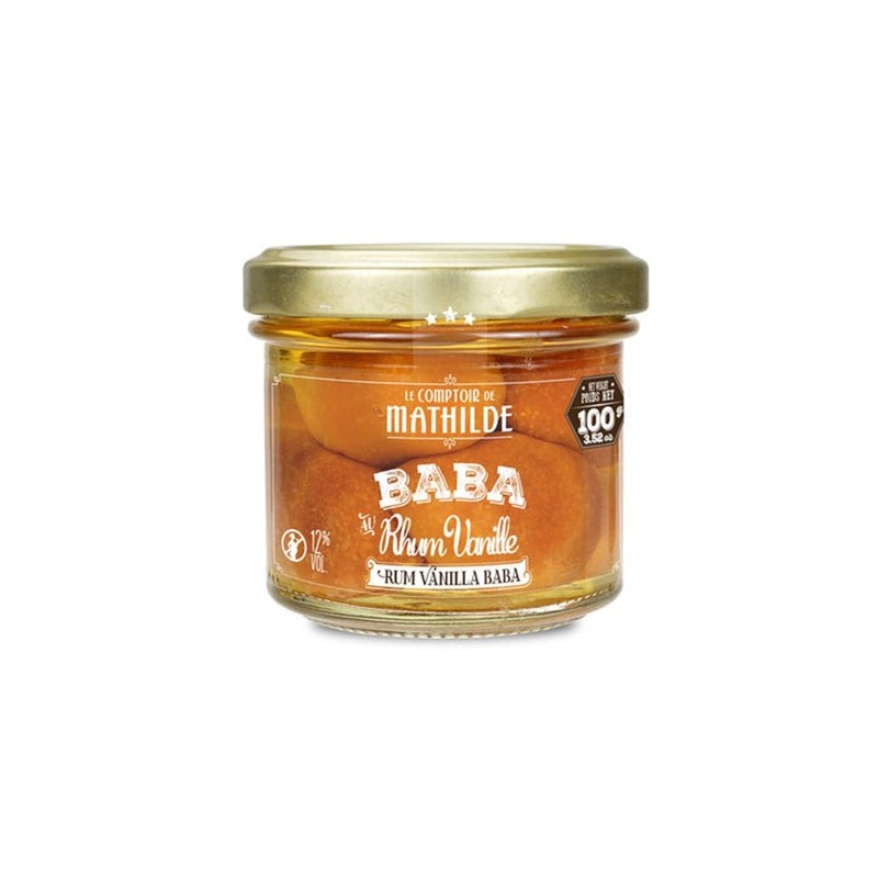 Baba Au Rhum Saveur Vanille 12% Vol. 100G