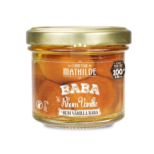 Baba Au Rhum Saveur Vanille 12% Vol. 100G