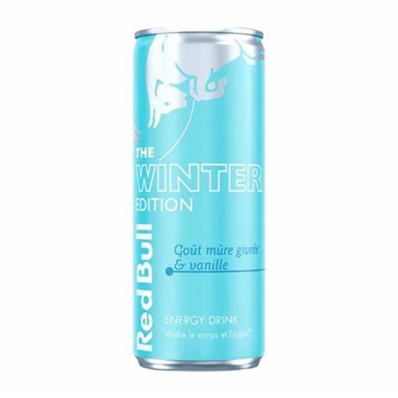 Red Bull Energy The Winter Edition Mûre Givrée & Vanille 250ml
