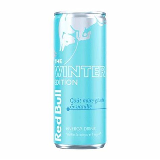 Red Bull Energy The Winter Edition Mûre Givrée & Vanille 250ml
