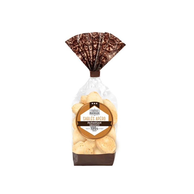 Sablés Apéro Parmesan 100g