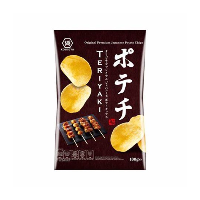POTECHI CHIPS TERIYAKI 100GR