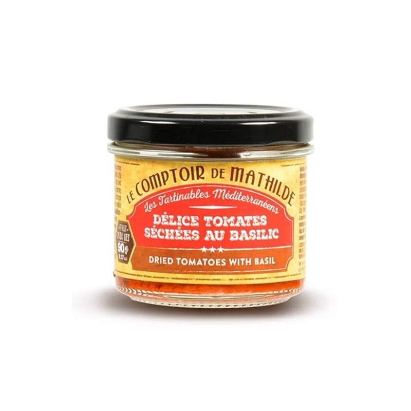 Delice De Tomates Sechées Au Basilic 90G