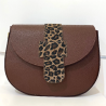 Sac "Tofia" Marron et léopard Mondieux Madame