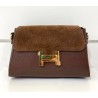 Sac "Nina" Marron/Marron suede Mondieux Madame