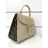 Sac "Delay" Mini Suede Beige/Léopard Mondieux Madame