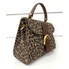 Sac "Delay" Mini Suede Léopard/Marron Mondieux Madame