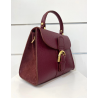Sac "Delay" Mini Suede Bordeaux Mondieux Madame