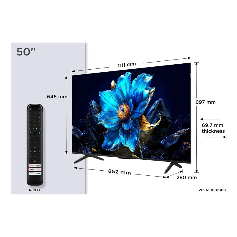 Nimestore TV QLED 50P79K 5901292527402