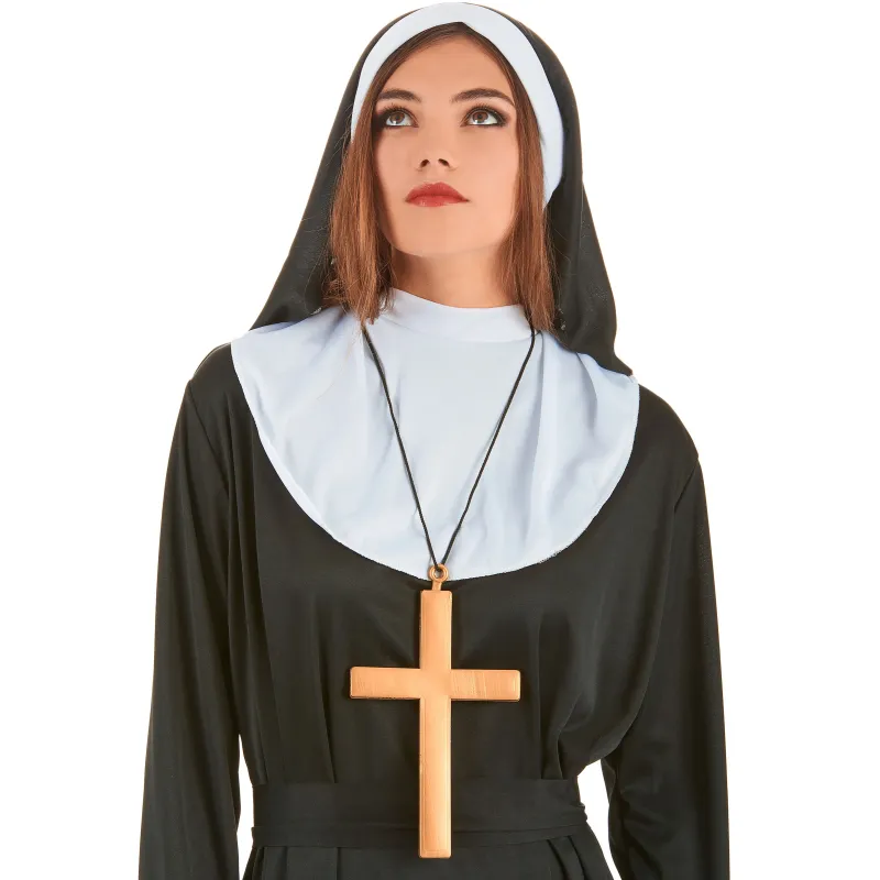 Collier croix de moine or