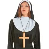 Collier croix de moine or
