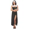 Déguisement nonne sexy robe fendue femme