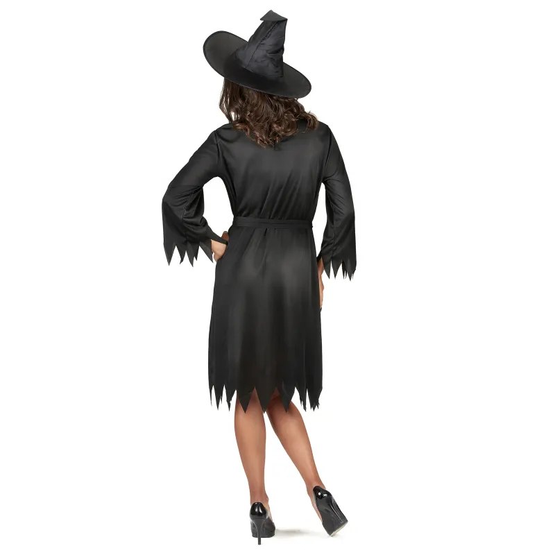 Déguisement noir sorcière femme Halloween