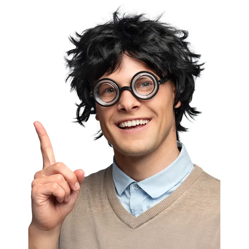 Lunettes idiot effet bocal adulte
