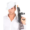 Chapeau de gangster blanc adulte