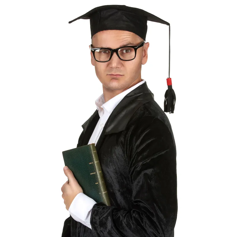 Coiffe d'étudiant adulte