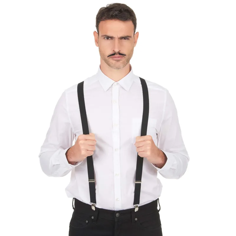 Bretelles noires adulte
