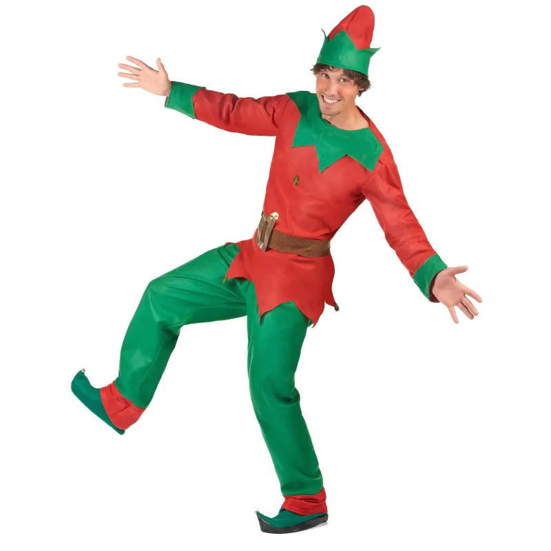 Déguisement elfe homme Noël