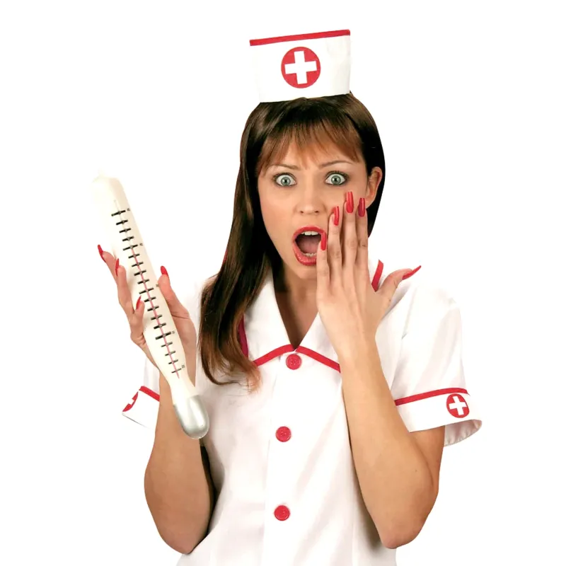 Thermomètre géant d'infirmière