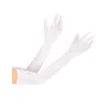 Gants longs blancs adulte 60 cm