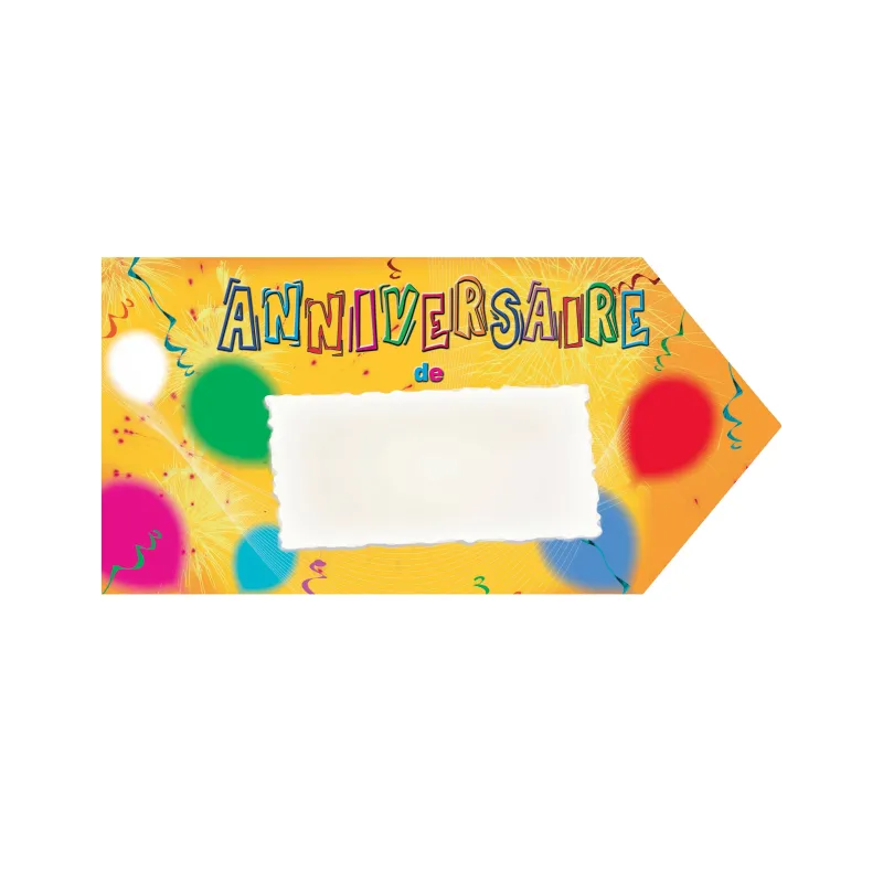 Flèche Signalétique Anniversaire