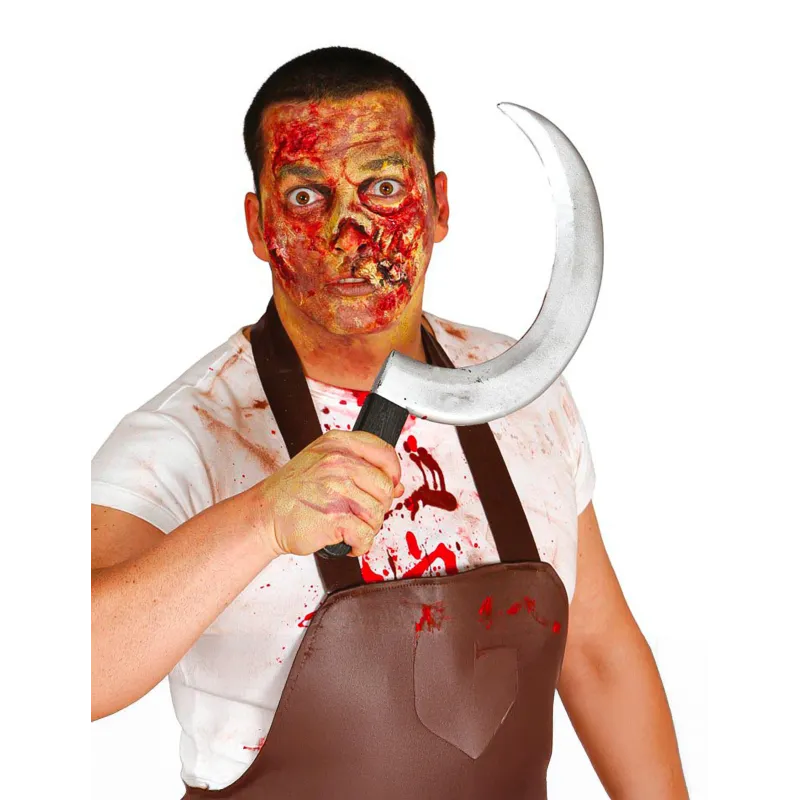Faucille Halloween en plastique
