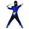 Déguisement ninja bleu garçon