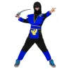 Déguisement ninja bleu garçon