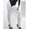 Collants opaques blancs adulte