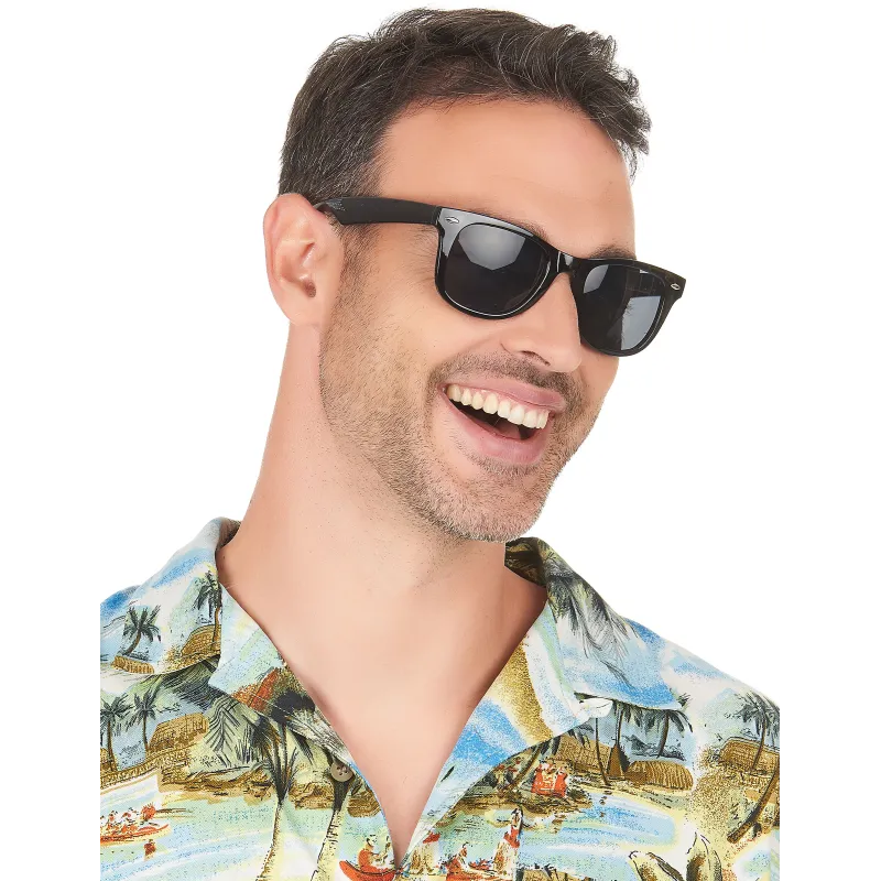 Lunettes noires 50's adulte