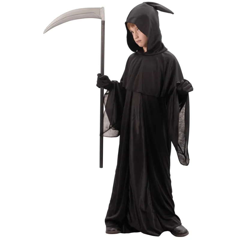 Déguisement faucheur noir enfant Halloween