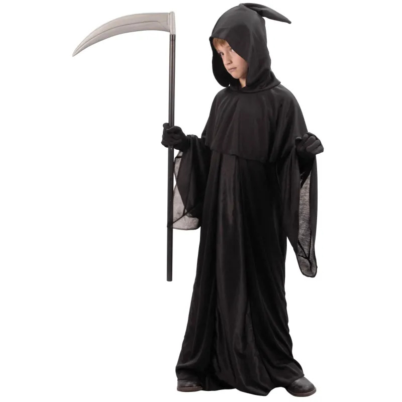 Déguisement faucheur noir enfant Halloween