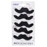 5 moustaches adhésives