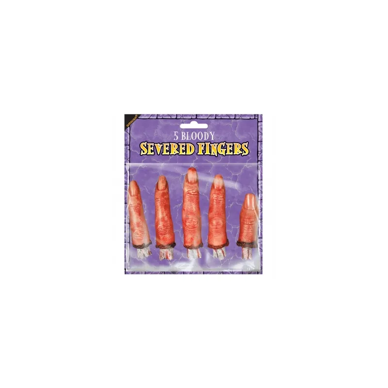 5 Faux doigts Halloween