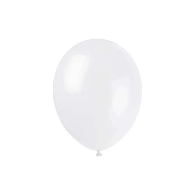12 Ballons blancs 28 cm